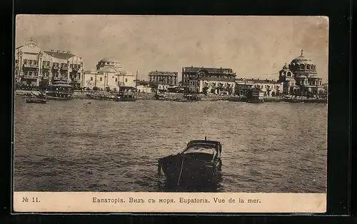 AK Eupatoria, Vue de la mer