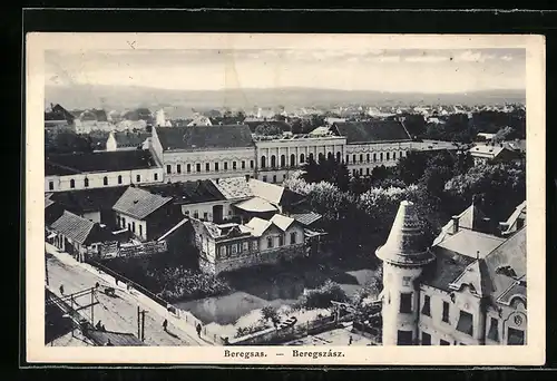 AK Beregsas, Totalansicht aus der Vogelschau