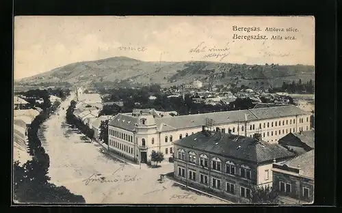 AK Beregszász, Atila utca