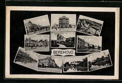 AK Berehovo, Ortsansichten