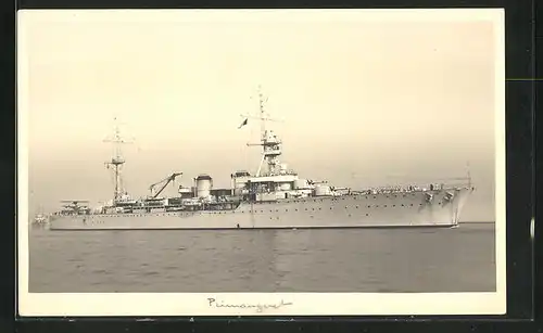 Foto-AK Französisches Kriegsschiff Primanguet