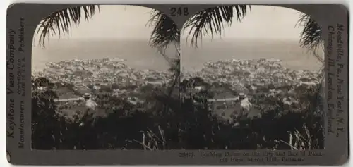 Stereo-Fotografie Keystone View Company, Meadville Pa., Ansicht Panama City