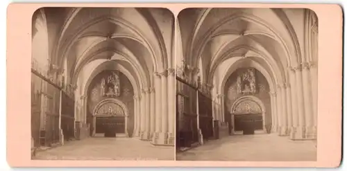 Stereo-Fotografie Ansicht Tolède, La Cathédrale, Chapelle Mozaraine