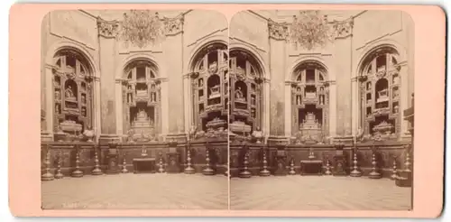 Stereo-Fotografie Ansicht Tolède, La Cathédrale, Salle du Trésor