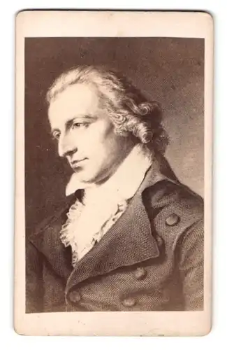 Fotografie Portrait Friedrich Schiller