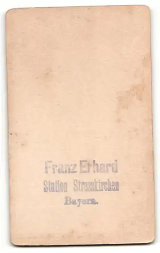 Fotografie Franz Erhard, Strasskirchen, Portrait betagter Geistlicher