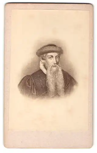 Fotografie Portrait Johannes Guttenberg, Nr. 670