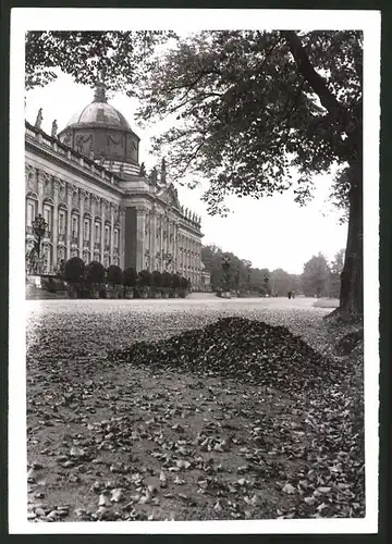 Fotografie Fotograf unbekannt, Ansicht Potsdam, Herbststimmung am Stadtschloss zu Potsdam 1939