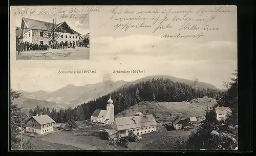 AK Krispl bei Hallein, Gesamtansicht, Schmittenstein, Schlenken