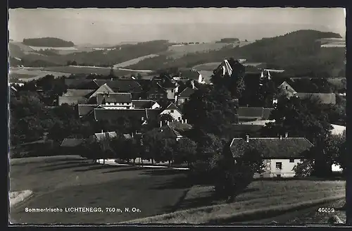 AK Lichtenegg, Panoramaansicht