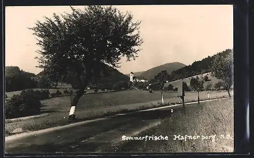 AK Hafnerberg, Lanstrasse am Ort, Kirche