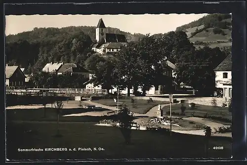 AK Kirchberg a.d. Pielach, Denkmal im Ortskern