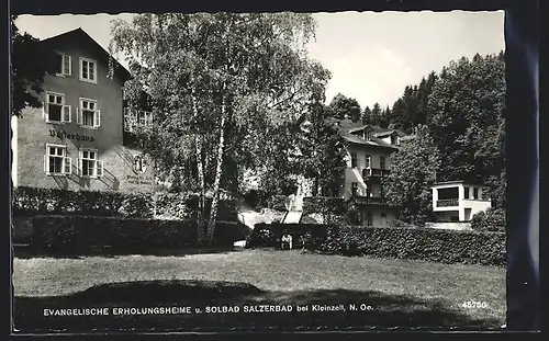 AK Kleinzell, Evangelische Erholungsheime und Solbad Salzerbad