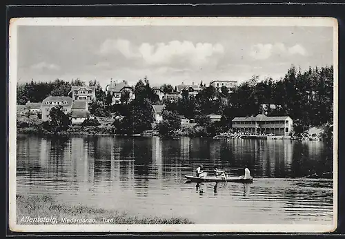 AK Allentsteig, Flusspartie im Ort