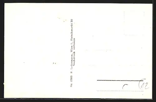 AK Klamm am Semmering, Ortsansicht mit Ruine Klamm