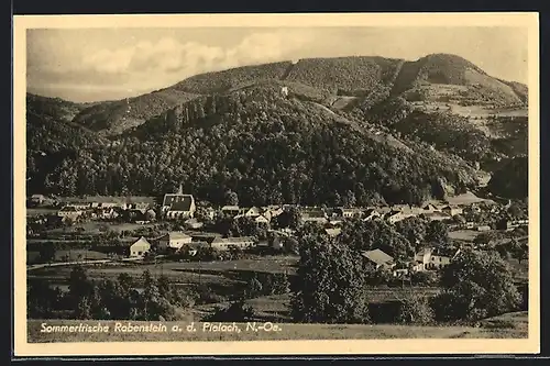 AK Rabenstein a. d. Pielach, Fernblick auf die Sommerfrische