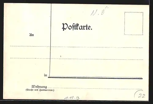 AK Kernhof, Ortspartie mit dem hohen Gippl