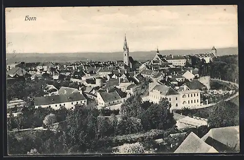 AK Horn, Ortsansicht mit Kirche