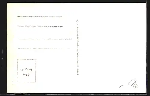 AK Neunkirchen, Platz mit Denkmal