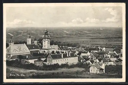 AK Retz, Totalansicht mit Kirche