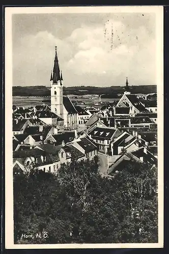 AK Horn, Gesamtansicht mit Kirche