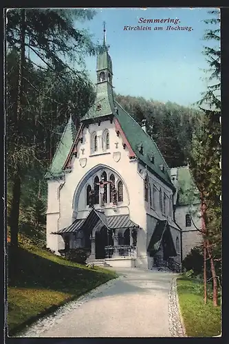 AK Semmering, Kirchlein am Hochweg