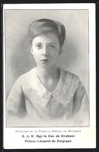 AK S. A. R. Mgr le Duc de Brabant von Belgien