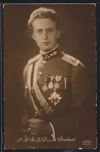 AK Le Duc de Brabant von Belgien