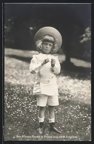 AK Son Altesse Royale le Prince Lépold de Belgique