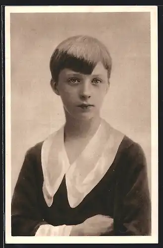 AK Prinz Léopold von Belgien im Matrosenanzug