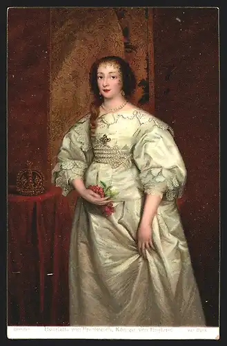 AK Henrietta von Frankreich, Königin von England