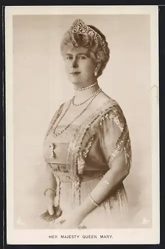 AK Her majesty Queen Mary, Königin von England