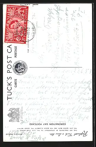 AK The Queen`s Procession after the coronation