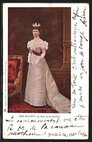 Künstler-AK Her Majesty Queen Alexandra