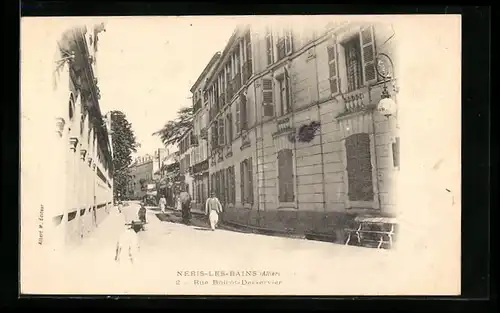 AK Neris-les-Bains, Rue Boirot-Desservier