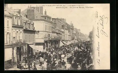 AK Montlucon, Un Jour de Marche, Ville-Gozet