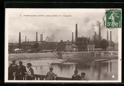 AK Montlucon, Sortie des Usines St-Jacques