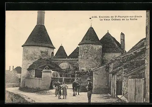 AK St-Pourcain-sur-Sioule, Le Vieux Chateau de la Roche