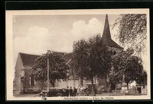 AK Courcais, Place de l`Eglise