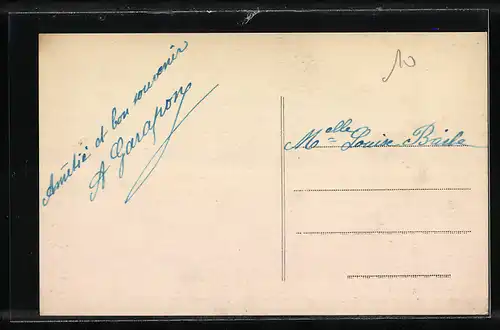 AK Jaligny, Place du Monument