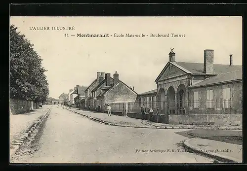 AK Montmarault, Ecole Maternelle, Boulevard Tourret
