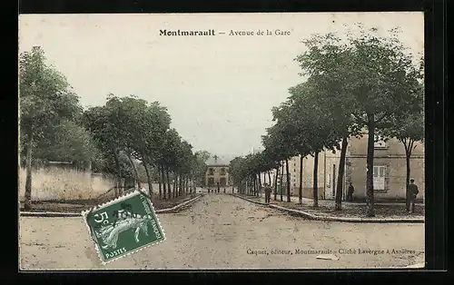 AK Montmarault, Avenue de la Gare