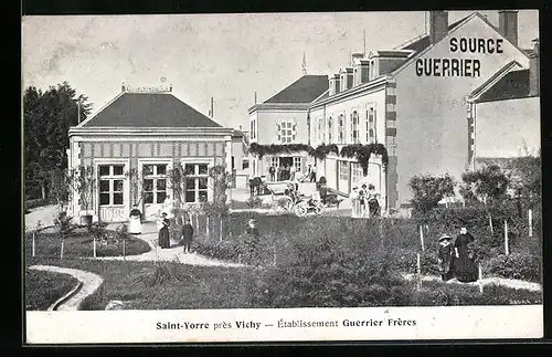 AK Saint-Yorre, pres Vichy, Etablissement Guerrier Freres