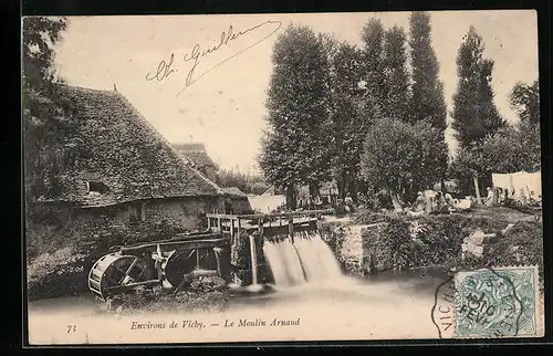 AK Arnaud pres Vichy, Le Moulin