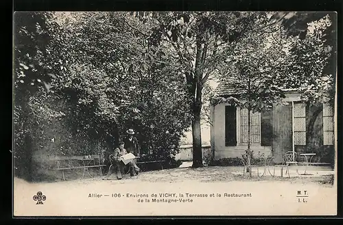 AK Vichy, la Terrasse et la Restaurant de la Montagne-Verte