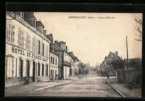 AK Montmarault, Route de Moulins