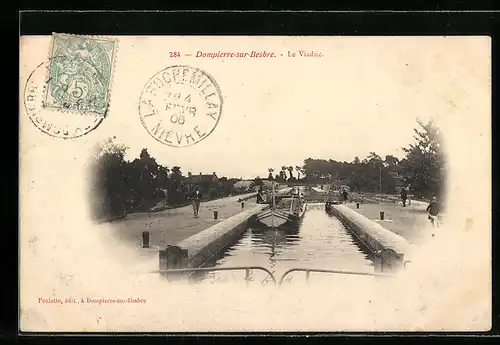 AK Dompierre-sur-Besbre, Le Viaduc