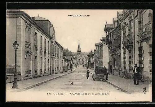 AK Cusset, L`Orphelinat et le Boulevard