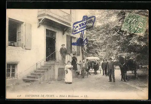 AK Malavaux, pres Vichy, Hotel a Malavaux
