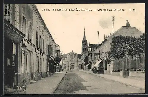 AK St-Leu-la-Foret, Avenue de la Gare